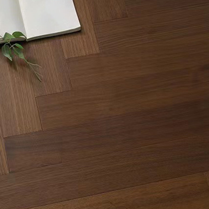 Solid Wood Laminate Floor Modern Simple Laminate Floor with Slip Resistant Black Walnut Clearhalo 'Flooring 'Home Improvement' 'home_improvement' 'home_improvement_laminate_flooring' 'Laminate Flooring' 'laminate_flooring' Walls and Ceiling' 6511141