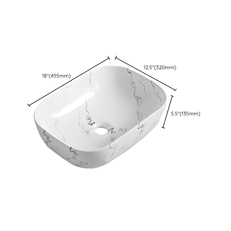 Modern Porcelain Trough Sink Oval-shape Trough Bathroom Sink Clearhalo 'Bathroom Remodel & Bathroom Fixtures' 'Bathroom Sinks & Faucet Components' 'Bathroom Sinks' 'bathroom_sink' 'Home Improvement' 'home_improvement' 'home_improvement_bathroom_sink' 6511324