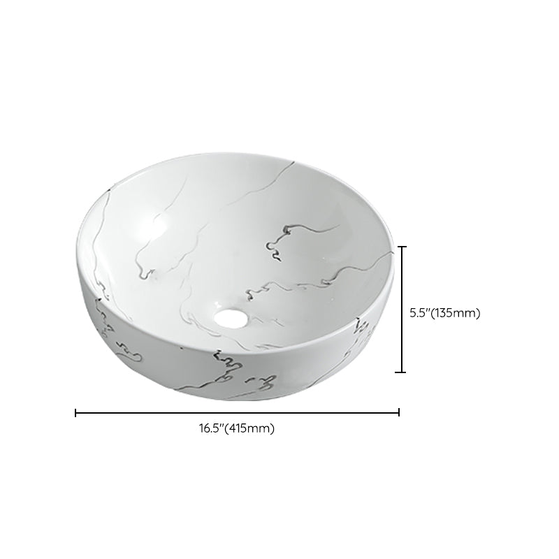 Modern Porcelain Trough Sink Oval-shape Trough Bathroom Sink Clearhalo 'Bathroom Remodel & Bathroom Fixtures' 'Bathroom Sinks & Faucet Components' 'Bathroom Sinks' 'bathroom_sink' 'Home Improvement' 'home_improvement' 'home_improvement_bathroom_sink' 6511325