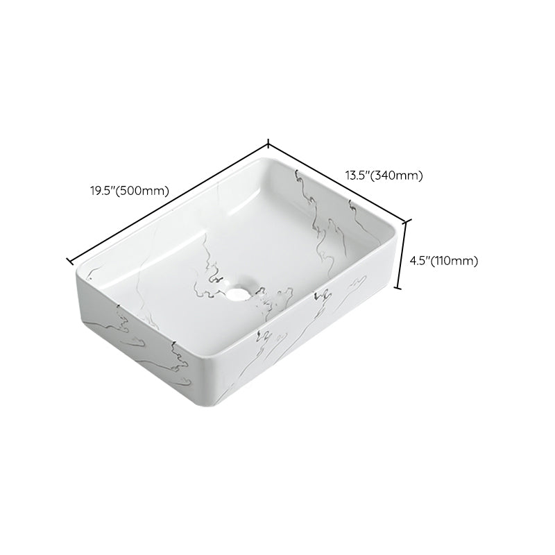 Modern Porcelain Trough Sink Oval-shape Trough Bathroom Sink Clearhalo 'Bathroom Remodel & Bathroom Fixtures' 'Bathroom Sinks & Faucet Components' 'Bathroom Sinks' 'bathroom_sink' 'Home Improvement' 'home_improvement' 'home_improvement_bathroom_sink' 6511330
