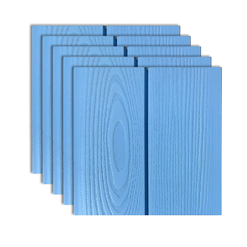 Solid Paneling Waterproof Modern Style Living Room Wood Shiplap Wall Panel (100-Pack) Ocean Blue Clearhalo 'Flooring 'Home Improvement' 'home_improvement' 'home_improvement_wall_paneling' 'Wall Paneling' 'wall_paneling' 'Walls & Ceilings' Walls and Ceiling' 6511496