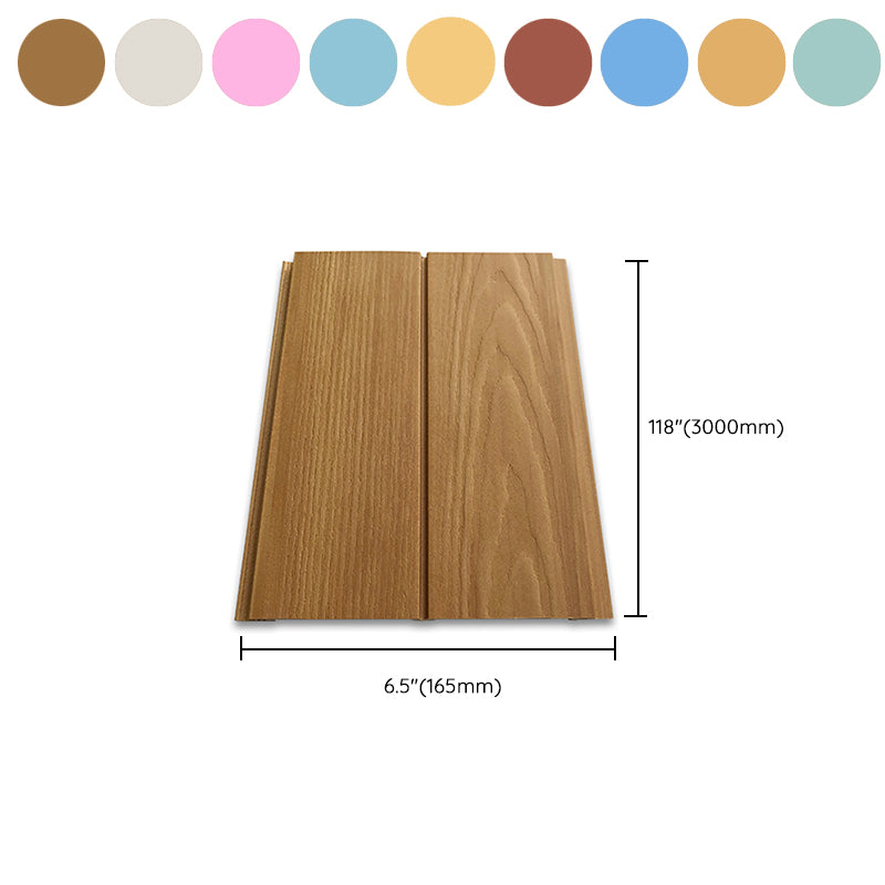 Solid Paneling Waterproof Modern Style Living Room Wood Shiplap Wall Panel (100-Pack) Clearhalo 'Flooring 'Home Improvement' 'home_improvement' 'home_improvement_wall_paneling' 'Wall Paneling' 'wall_paneling' 'Walls & Ceilings' Walls and Ceiling' 6511507