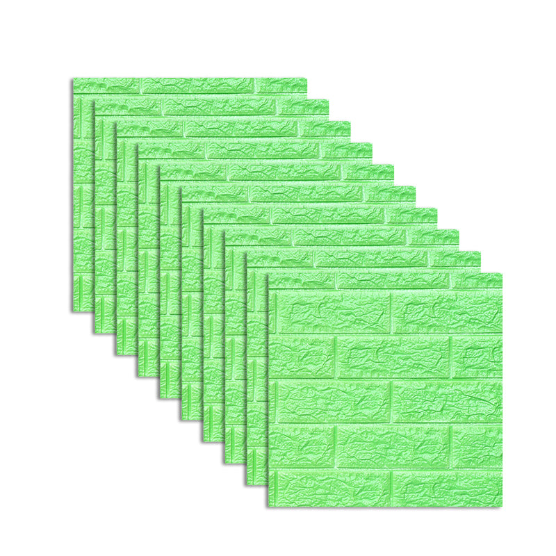 Modern Wall Paneling PVC 3D Embossed Self-Adhesive Paintable Indoor Wall Ceiling Turquoise Clearhalo 'Flooring 'Home Improvement' 'home_improvement' 'home_improvement_wall_paneling' 'Wall Paneling' 'wall_paneling' 'Walls & Ceilings' Walls and Ceiling' 6511527