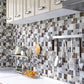 Modern Wallpaper Field Tile/Single Tile Paper Peel and Stick Backs Plash Kitchen Brown 50-Piece Set Clearhalo 'Flooring 'Home Improvement' 'home_improvement' 'home_improvement_peel_stick_blacksplash' 'Peel & Stick Backsplash Tile' 'peel_stick_blacksplash' 'Walls & Ceilings' Walls and Ceiling' 6511649