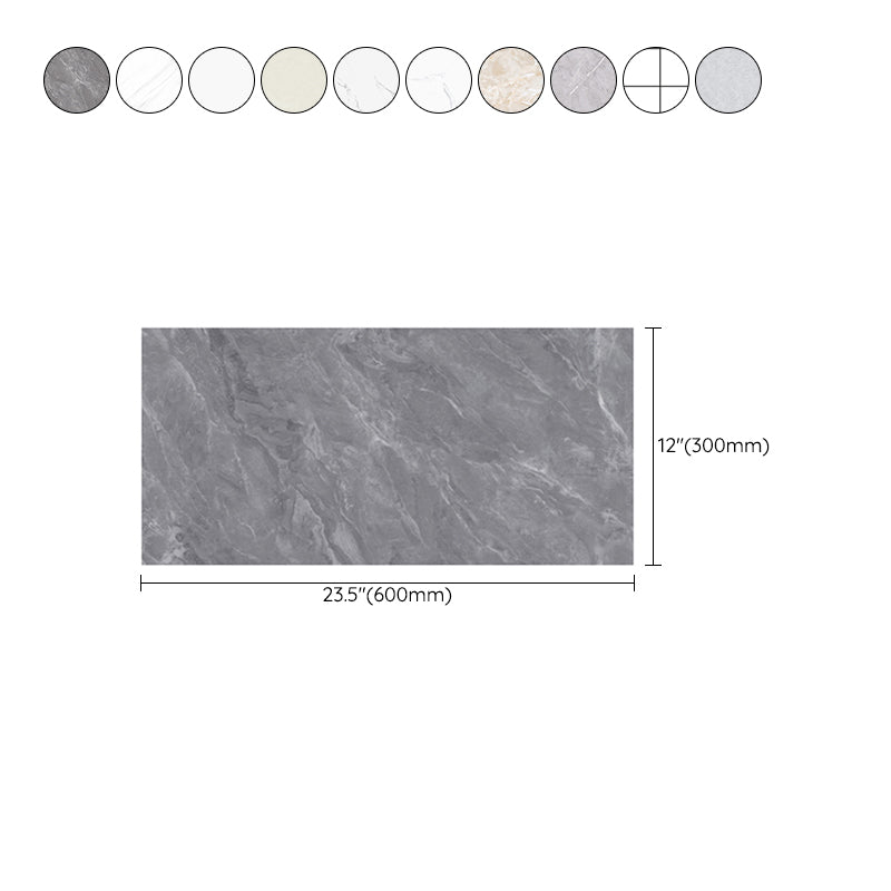 Modern Field Tile/Single Tile PVC Peel and Stick Backsplash Wall Tile Clearhalo 'Flooring 'Home Improvement' 'home_improvement' 'home_improvement_peel_stick_blacksplash' 'Peel & Stick Backsplash Tile' 'peel_stick_blacksplash' 'Walls & Ceilings' Walls and Ceiling' 6511677