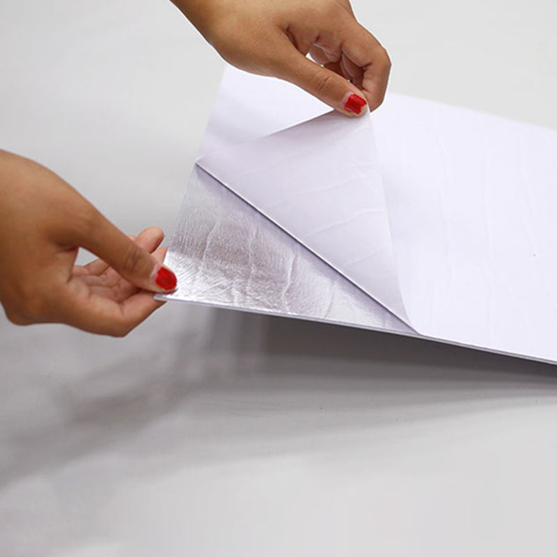 Modern PVC Field Tile/Single Tile Rectangular Peel and Stick Backsplash Wall Tile Clearhalo 'Flooring 'Home Improvement' 'home_improvement' 'home_improvement_peel_stick_blacksplash' 'Peel & Stick Backsplash Tile' 'peel_stick_blacksplash' 'Walls & Ceilings' Walls and Ceiling' 6511712