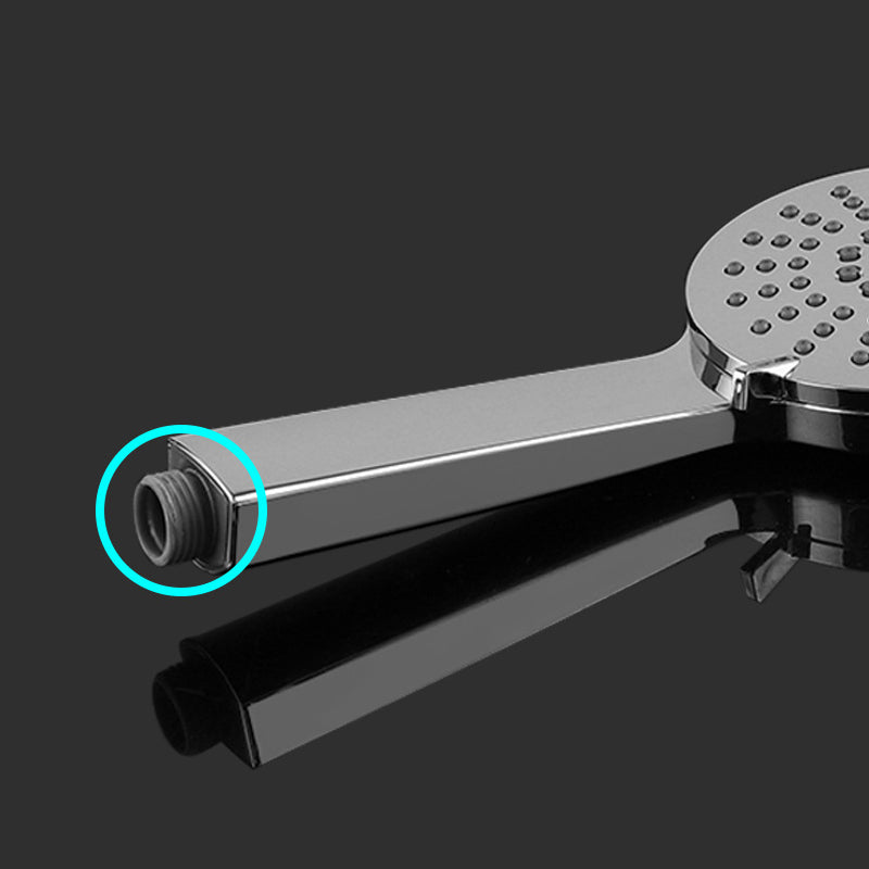 Ceiling and Wall Mounted Shower Head Combo Round Chrome Spray Head Clearhalo 'Bathroom Remodel & Bathroom Fixtures' 'Home Improvement' 'home_improvement' 'home_improvement_shower_heads' 'Shower Heads' 'shower_heads' 'Showers & Bathtubs Plumbing' 'Showers & Bathtubs' 6511813