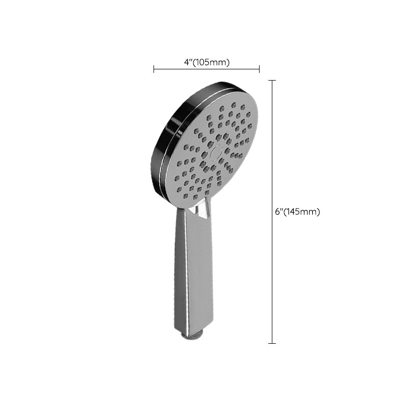 Ceiling and Wall Mounted Shower Head Combo Round Chrome Spray Head Clearhalo 'Bathroom Remodel & Bathroom Fixtures' 'Home Improvement' 'home_improvement' 'home_improvement_shower_heads' 'Shower Heads' 'shower_heads' 'Showers & Bathtubs Plumbing' 'Showers & Bathtubs' 6511821