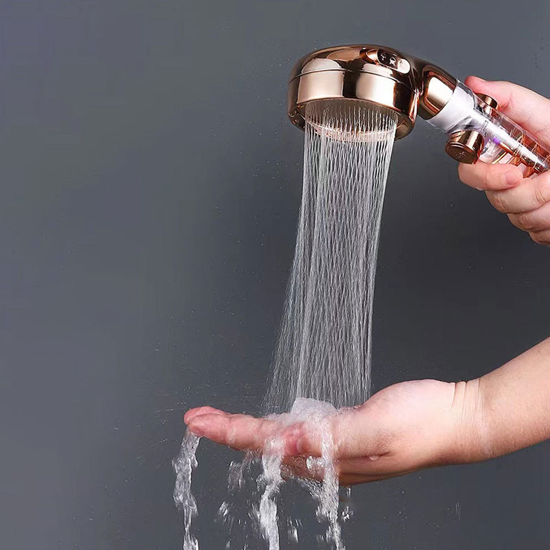 3 Settings Shower Combo Wall Mounted Stainless Steel Hand Shower Clearhalo 'Bathroom Remodel & Bathroom Fixtures' 'Home Improvement' 'home_improvement' 'home_improvement_shower_heads' 'Shower Heads' 'shower_heads' 'Showers & Bathtubs Plumbing' 'Showers & Bathtubs' 6511855