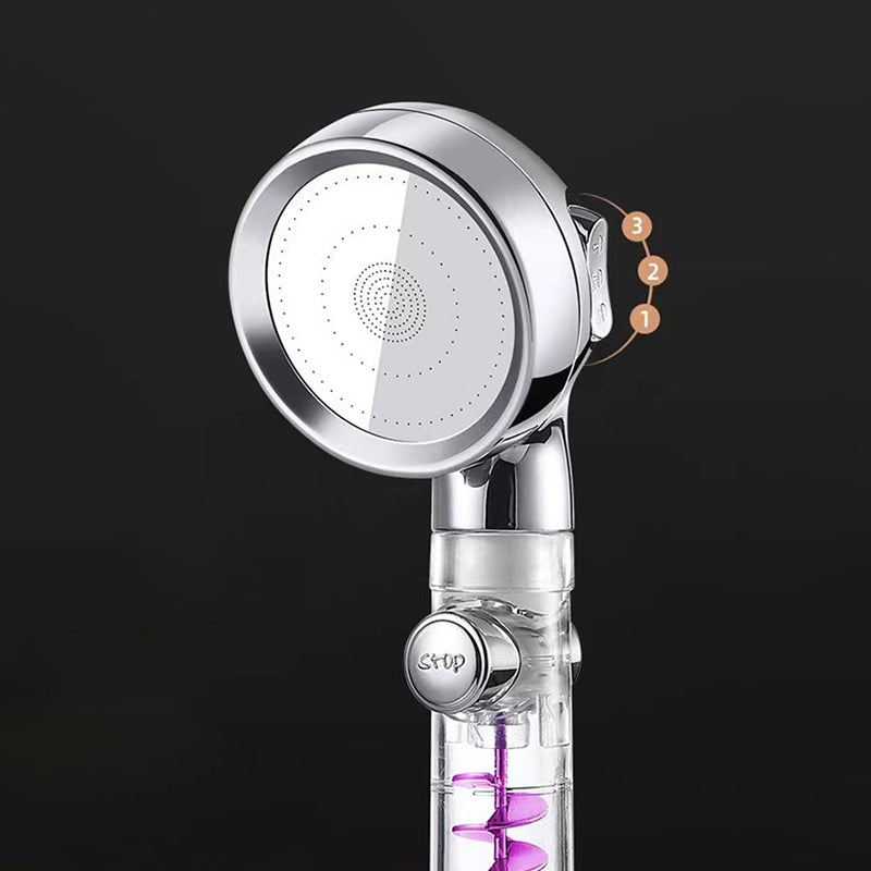 3 Settings Shower Combo Wall Mounted Stainless Steel Hand Shower Clearhalo 'Bathroom Remodel & Bathroom Fixtures' 'Home Improvement' 'home_improvement' 'home_improvement_shower_heads' 'Shower Heads' 'shower_heads' 'Showers & Bathtubs Plumbing' 'Showers & Bathtubs' 6511858