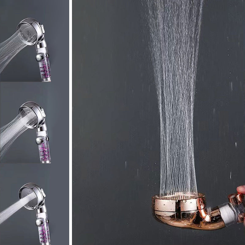 3 Settings Shower Combo Wall Mounted Stainless Steel Hand Shower Clearhalo 'Bathroom Remodel & Bathroom Fixtures' 'Home Improvement' 'home_improvement' 'home_improvement_shower_heads' 'Shower Heads' 'shower_heads' 'Showers & Bathtubs Plumbing' 'Showers & Bathtubs' 6511861