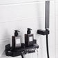 Tub Spout Bathroom Waterfall Wall Mounted Storage Shelf Bathroom Faucet Clearhalo 'Bathroom Remodel & Bathroom Fixtures' 'Bathtub Faucets' 'bathtub_faucets' 'Home Improvement' 'home_improvement' 'home_improvement_bathtub_faucets' 6511996