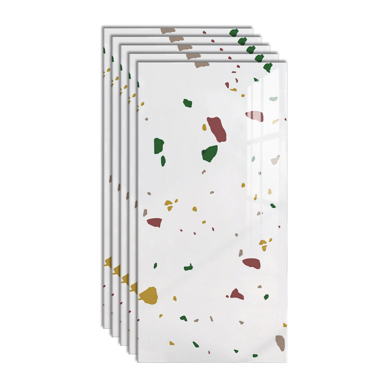 Modern Peel and Stick Backsplash Wall Tile PVC Tile-Peel & Stick White-Pink-Green-Yellow Clearhalo 'Flooring 'Home Improvement' 'home_improvement' 'home_improvement_peel_stick_blacksplash' 'Peel & Stick Backsplash Tile' 'peel_stick_blacksplash' 'Walls & Ceilings' Walls and Ceiling' 6512063