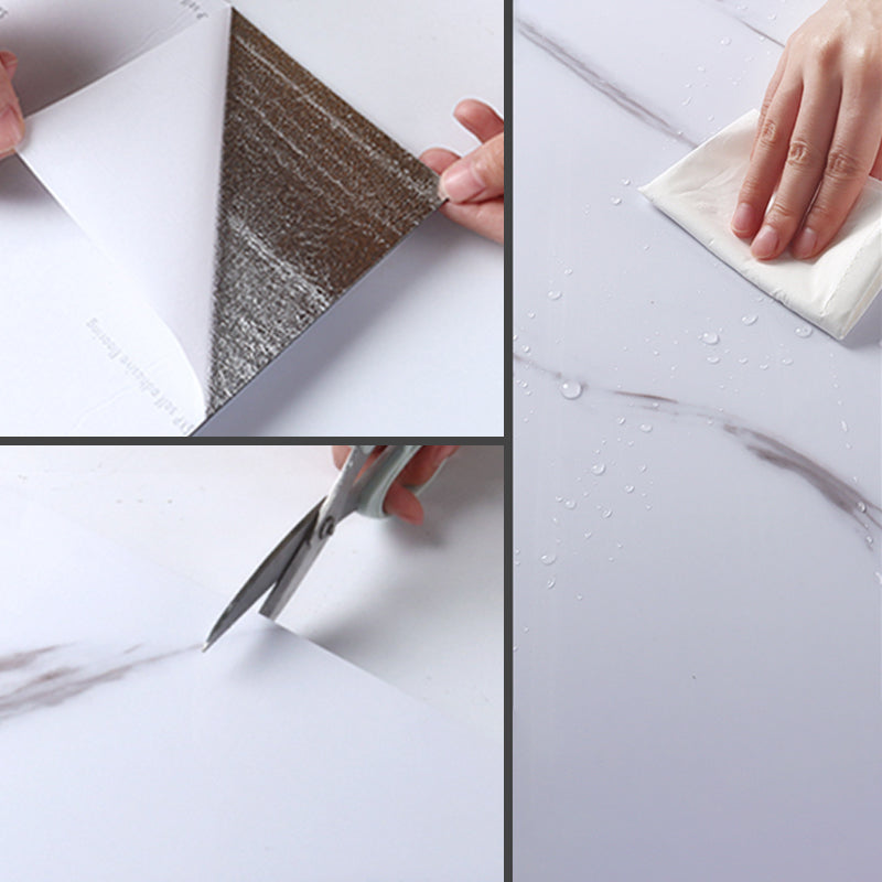 Modern Peel and Stick Backsplash Wall Tile PVC Tile-Peel & Stick Clearhalo 'Flooring 'Home Improvement' 'home_improvement' 'home_improvement_peel_stick_blacksplash' 'Peel & Stick Backsplash Tile' 'peel_stick_blacksplash' 'Walls & Ceilings' Walls and Ceiling' 6512069