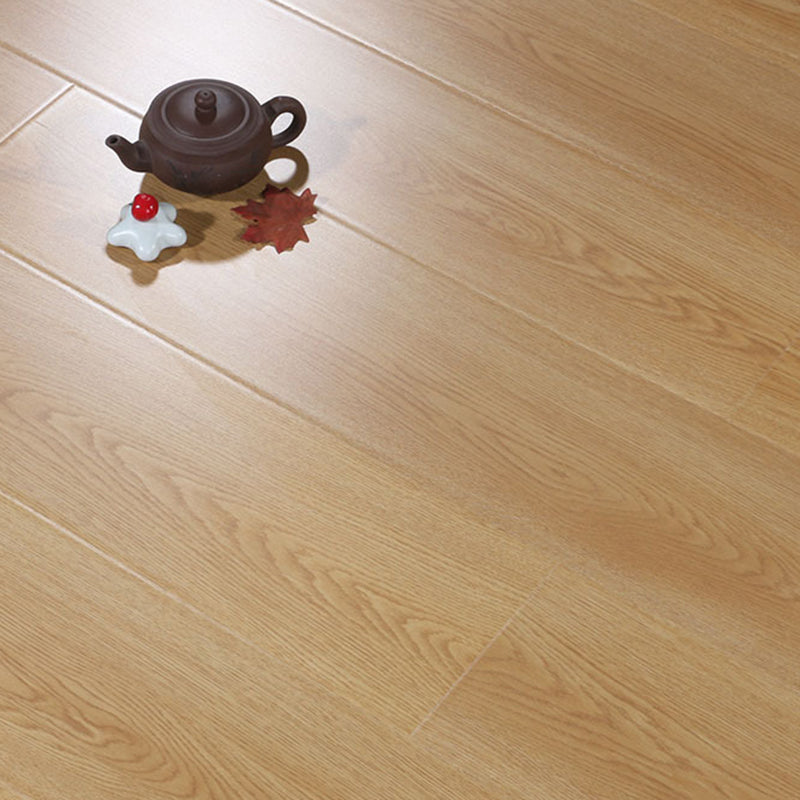 Scratch Resistant Laminate Flooring Click-Lock Laminate Plank Flooring Light Yellow Clearhalo 'Flooring 'Home Improvement' 'home_improvement' 'home_improvement_laminate_flooring' 'Laminate Flooring' 'laminate_flooring' Walls and Ceiling' 6513469