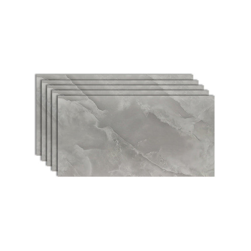 Rectangular Peel and Stick Backsplash Tile Modern Tile-Peel & Stick Smoke Gray 5-Piece Set Clearhalo 'Flooring 'Home Improvement' 'home_improvement' 'home_improvement_peel_stick_blacksplash' 'Peel & Stick Backsplash Tile' 'peel_stick_blacksplash' 'Walls & Ceilings' Walls and Ceiling' 6520652