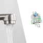 2-Handle 2-Function Water Filler Pull down Kitchen Faucet with Pull out Side Sprayer Clearhalo 'Home Improvement' 'home_improvement' 'home_improvement_kitchen_faucets' 'Kitchen Faucets' 'Kitchen Remodel & Kitchen Fixtures' 'Kitchen Sinks & Faucet Components' 'kitchen_faucets' 6522255