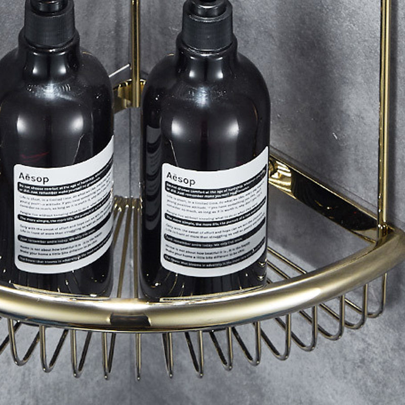 Traditional Brass Bath Hardware Set Bath Shelf Bathroom Accessory Set Clearhalo 'Bathroom Hardware Sets' 'Bathroom Hardware' 'Bathroom Remodel & Bathroom Fixtures' 'bathroom_hardware_sets' 'Home Improvement' 'home_improvement' 'home_improvement_bathroom_hardware_sets' 6524264