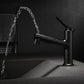 Modern Vessel Sink Faucet Copper Single Handle Low Arc Retractable Vessel Faucet Clearhalo 'Bathroom Remodel & Bathroom Fixtures' 'Bathroom Sink Faucets' 'Bathroom Sinks & Faucet Components' 'bathroom_sink_faucets' 'Conjunta de Baño y Conjunta de Grifo' 'Coronamiento de Baño y Dispositivo de Baño' 'Grifo del lavabo del baño' 'Hogar' 'Home Improvement' 'home_improvement' 'home_improvement_bathroom_sink_faucets' 'Mejoras para el hogar' 6527797