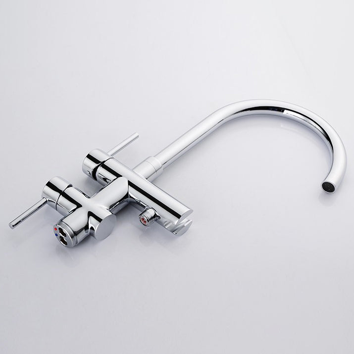 Floor Mounted Freestanding Bathtub Faucet Modern Style Metal Freestanding Faucet Clearhalo 'Bathroom Remodel & Bathroom Fixtures' 'Bathtub Faucets' 'bathtub_faucets' 'Home Improvement' 'home_improvement' 'home_improvement_bathtub_faucets' 6528265