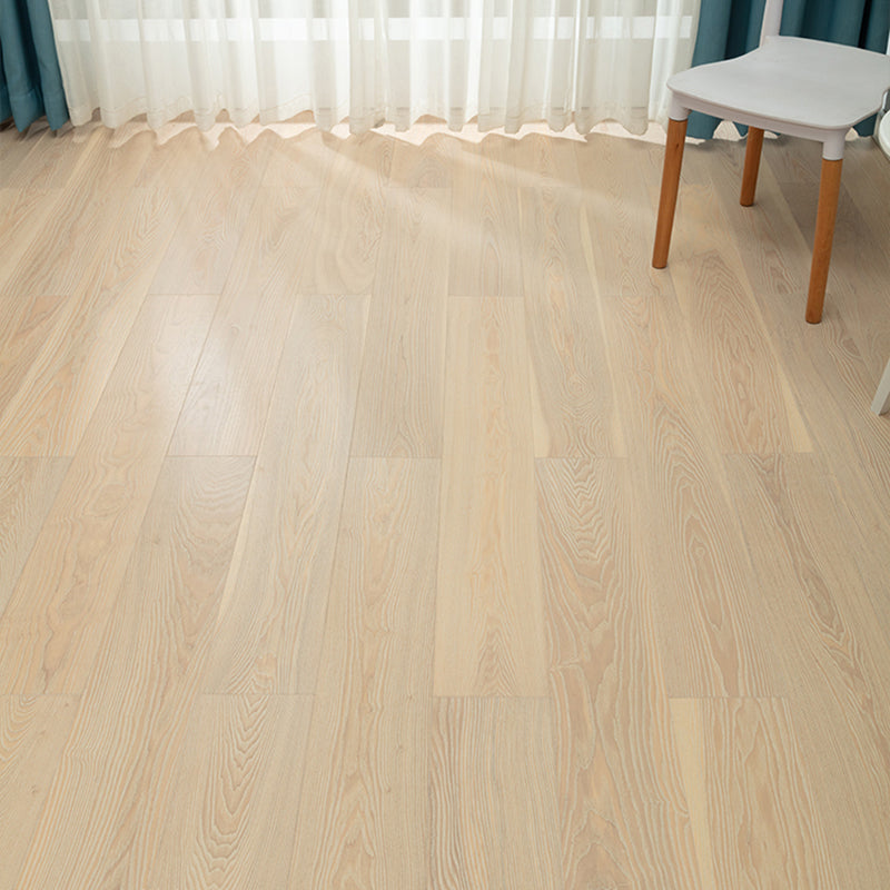 Modern Medium Laminate Flooring Natural Oak Laminate Plank Flooring Beige Clearhalo 'Flooring 'Home Improvement' 'home_improvement' 'home_improvement_laminate_flooring' 'Laminate Flooring' 'laminate_flooring' Walls and Ceiling' 6528654