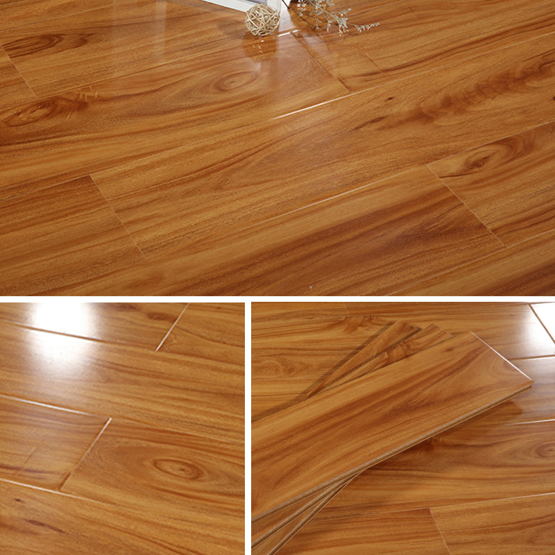 Double Click-Lock Laminate Flooring Stain Resistant Laminate Plank Flooring Clearhalo 'Flooring 'Home Improvement' 'home_improvement' 'home_improvement_laminate_flooring' 'Laminate Flooring' 'laminate_flooring' Walls and Ceiling' 6528772