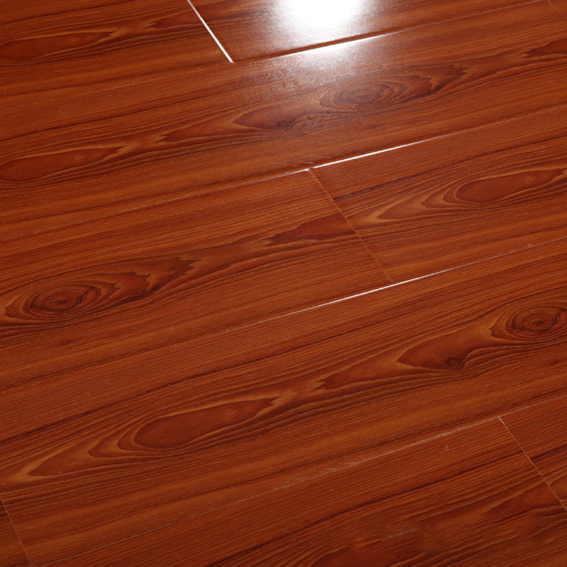 Double Click-Lock Laminate Flooring Stain Resistant Laminate Plank Flooring Claret Clearhalo 'Flooring 'Home Improvement' 'home_improvement' 'home_improvement_laminate_flooring' 'Laminate Flooring' 'laminate_flooring' Walls and Ceiling' 6528786