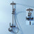 Modern Wall Mounted Shower System Dual Shower Head Shower Set Gloss Black Temperature Control Clearhalo 'Bathroom Remodel & Bathroom Fixtures' 'Home Improvement' 'home_improvement' 'home_improvement_shower_faucets' 'Shower Faucets & Systems' 'shower_faucets' 'Showers & Bathtubs Plumbing' 'Showers & Bathtubs' 6528836