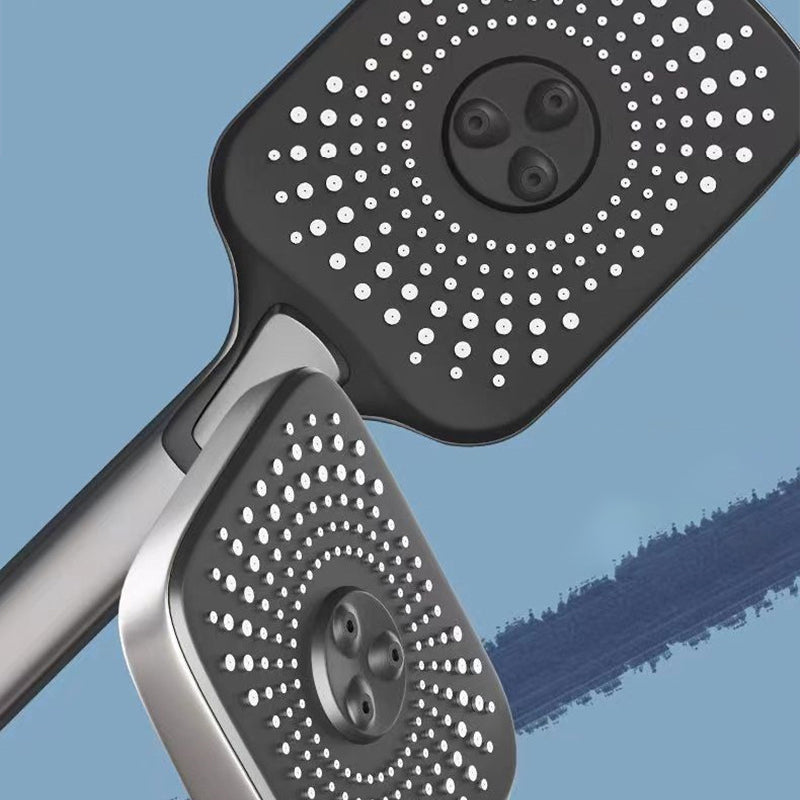 Modern Wall Mounted Shower System Dual Shower Head Shower Set Clearhalo 'Bathroom Remodel & Bathroom Fixtures' 'Home Improvement' 'home_improvement' 'home_improvement_shower_faucets' 'Shower Faucets & Systems' 'shower_faucets' 'Showers & Bathtubs Plumbing' 'Showers & Bathtubs' 6528839