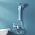 Single Hand Shower Modern Shower Faucet Wall Mounted Shower Trim White Temperature Control Digital Display Not Included Clearhalo 'Bathroom Remodel & Bathroom Fixtures' 'Home Improvement' 'home_improvement' 'home_improvement_shower_faucets' 'Shower Faucets & Systems' 'shower_faucets' 'Showers & Bathtubs Plumbing' 'Showers & Bathtubs' 6528853