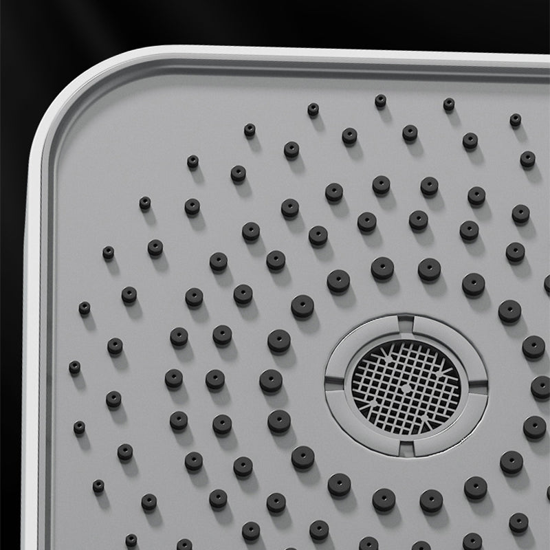 Single Hand Shower Modern Shower Faucet Wall Mounted Shower Trim Clearhalo 'Bathroom Remodel & Bathroom Fixtures' 'Home Improvement' 'home_improvement' 'home_improvement_shower_faucets' 'Shower Faucets & Systems' 'shower_faucets' 'Showers & Bathtubs Plumbing' 'Showers & Bathtubs' 6528865