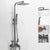 Modern Style Shower System Copper Spot Resist Wall Mounted Shower System Gun Grey Temperature Control Digital Display Not Included Clearhalo 'Bathroom Remodel & Bathroom Fixtures' 'Home Improvement' 'home_improvement' 'home_improvement_shower_faucets' 'Shower Faucets & Systems' 'shower_faucets' 'Showers & Bathtubs Plumbing' 'Showers & Bathtubs' 6528931
