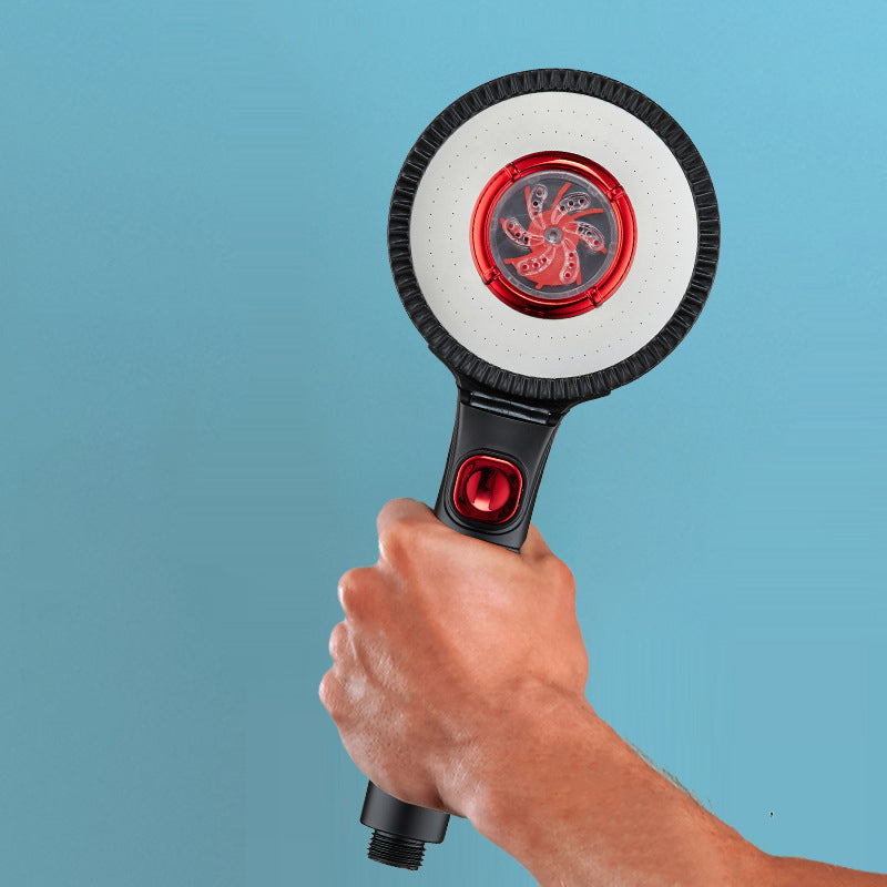 Modern Plastic Shower Head Adjustable Water Flow Handheld Shower Head Clearhalo 'Bathroom Remodel & Bathroom Fixtures' 'Home Improvement' 'home_improvement' 'home_improvement_shower_heads' 'Shower Heads' 'shower_heads' 'Showers & Bathtubs Plumbing' 'Showers & Bathtubs' 6528998