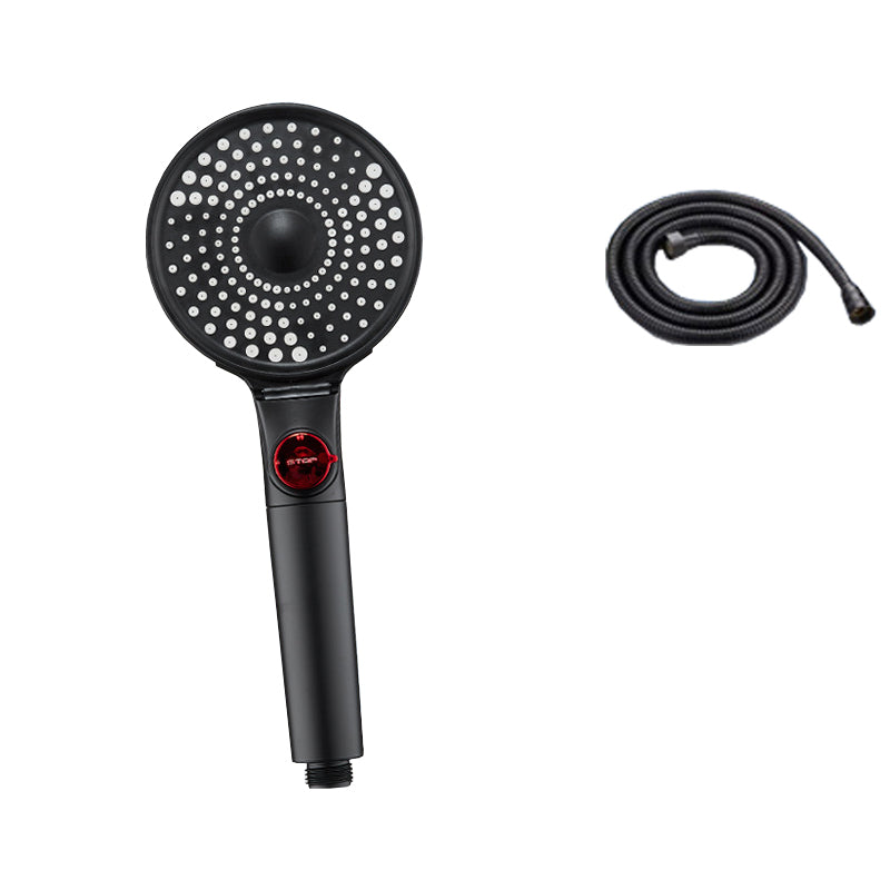 Modern Plastic Shower Head Adjustable Water Flow Handheld Shower Head Shower Head with Hose Clearhalo 'Bathroom Remodel & Bathroom Fixtures' 'Home Improvement' 'home_improvement' 'home_improvement_shower_heads' 'Shower Heads' 'shower_heads' 'Showers & Bathtubs Plumbing' 'Showers & Bathtubs' 6529007