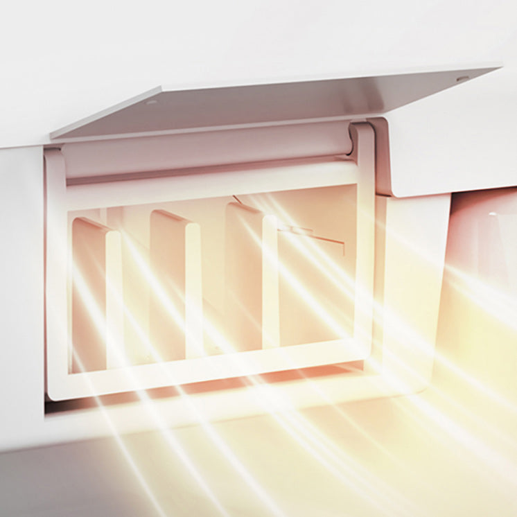 Round One-Piece Smart Toilet Bidet White All-In-One Toilet Bidet Clearhalo 'Bathroom Remodel & Bathroom Fixtures' 'Bidets' 'Home Improvement' 'home_improvement' 'home_improvement_bidets' 'Toilets & Bidets' 6529265