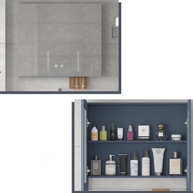 Modern Wall-Mounted Sink Vanity Blue Wall Mount Vanity Cabinet Clearhalo 'Bathroom Remodel & Bathroom Fixtures' 'Bathroom Vanities' 'bathroom_vanities' 'Home Improvement' 'home_improvement' 'home_improvement_bathroom_vanities' 6531480