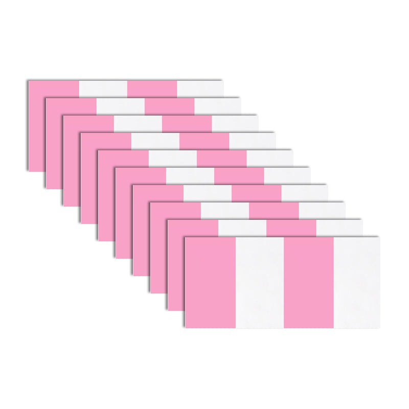 Modern Panel Tin Backsplash Self-Adhesive Waterproof Indoor Backsplash Panels Pink-White Clearhalo 'Flooring 'Home Improvement' 'home_improvement' 'home_improvement_wall_paneling' 'Wall Paneling' 'wall_paneling' 'Walls & Ceilings' Walls and Ceiling' 6531769