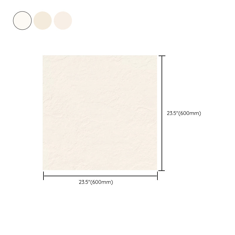 Wall & Floor Tile Ceramic Solid White Square Bathroom Wall Tile Clearhalo 'Floor Tiles & Wall Tiles' 'floor_tiles_wall_tiles' 'Flooring 'Home Improvement' 'home_improvement' 'home_improvement_floor_tiles_wall_tiles' Walls and Ceiling' 6540343