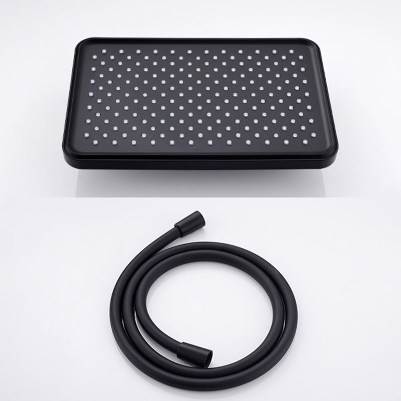 Modern Style Shower System Spot Resist Copper Wall Mounted Shower System Clearhalo 'Bathroom Remodel & Bathroom Fixtures' 'Home Improvement' 'home_improvement' 'home_improvement_shower_faucets' 'Shower Faucets & Systems' 'shower_faucets' 'Showers & Bathtubs Plumbing' 'Showers & Bathtubs' 6540679