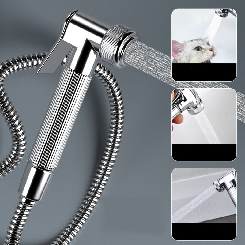 Wall Mounted Rectangle Shower System Spot Resist Copper Modern Style Shower System Clearhalo 'Bathroom Remodel & Bathroom Fixtures' 'Home Improvement' 'home_improvement' 'home_improvement_shower_faucets' 'Shower Faucets & Systems' 'shower_faucets' 'Showers & Bathtubs Plumbing' 'Showers & Bathtubs' 6540717