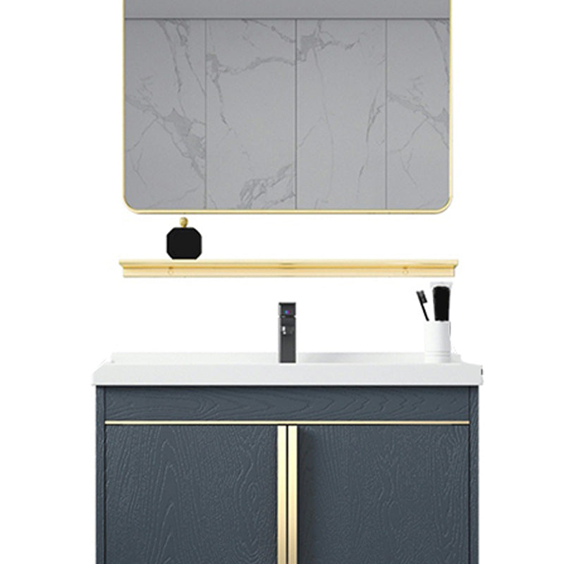Modern Stainless Steel Bathroom Sink Vanity Faucet Included Vanity Sink Clearhalo 'Bathroom Remodel & Bathroom Fixtures' 'Bathroom Vanities' 'bathroom_vanities' 'Home Improvement' 'home_improvement' 'home_improvement_bathroom_vanities' 6540736