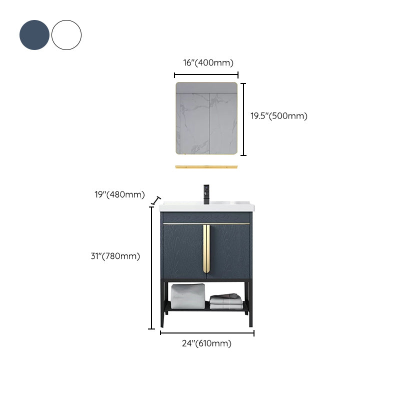 Modern Stainless Steel Bathroom Sink Vanity Faucet Included Vanity Sink Clearhalo 'Bathroom Remodel & Bathroom Fixtures' 'Bathroom Vanities' 'bathroom_vanities' 'Home Improvement' 'home_improvement' 'home_improvement_bathroom_vanities' 6540759