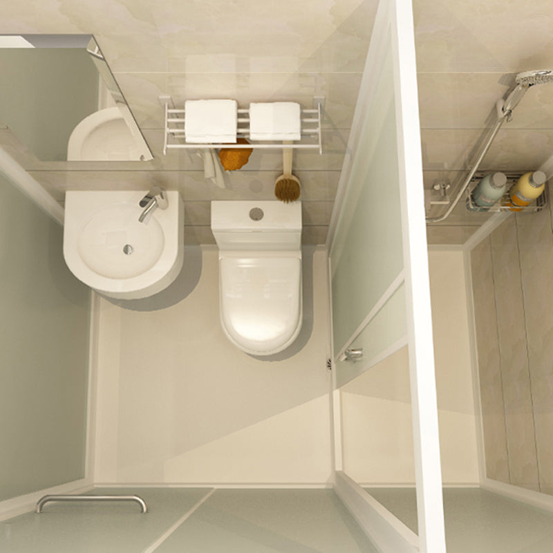 Linear Sliding Shower Enclosure Metal Full Framed Shower Enclosure Clearhalo 'Bathroom Remodel & Bathroom Fixtures' 'Home Improvement' 'home_improvement' 'home_improvement_shower_stalls_enclosures' 'Shower Stalls & Enclosures' 'shower_stalls_enclosures' 'Showers & Bathtubs' 6540890
