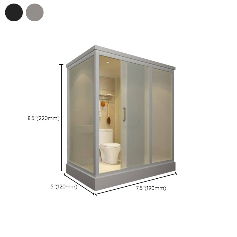 Linear Sliding Shower Enclosure Metal Full Framed Shower Enclosure Clearhalo 'Bathroom Remodel & Bathroom Fixtures' 'Home Improvement' 'home_improvement' 'home_improvement_shower_stalls_enclosures' 'Shower Stalls & Enclosures' 'shower_stalls_enclosures' 'Showers & Bathtubs' 6540898