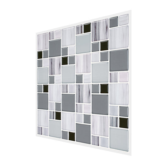 Modern Field Tile Waterproof Peel and Stick Backsplash Tile for Kitchen Clearhalo 'Flooring 'Home Improvement' 'home_improvement' 'home_improvement_peel_stick_blacksplash' 'Peel & Stick Backsplash Tile' 'peel_stick_blacksplash' 'Walls & Ceilings' Walls and Ceiling' 6541471