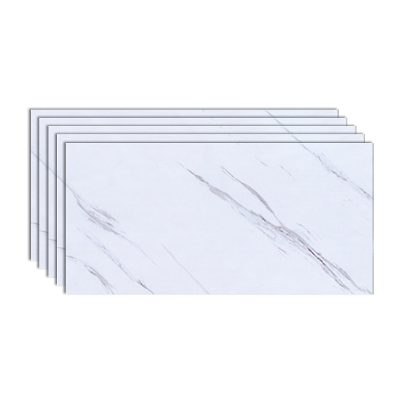 Contemporary Style Wallpaper Single Tile Bathroom Wallpaper with Rectangle Shape Beige Gray Clearhalo 'Flooring 'Home Improvement' 'home_improvement' 'home_improvement_peel_stick_blacksplash' 'Peel & Stick Backsplash Tile' 'peel_stick_blacksplash' 'Walls & Ceilings' Walls and Ceiling' 6541489