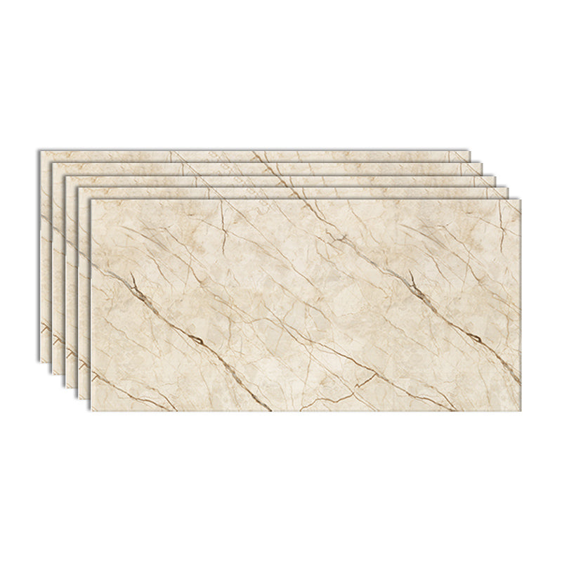 Contemporary Style Wallpaper Single Tile Bathroom Wallpaper with Rectangle Shape Beige Clearhalo 'Flooring 'Home Improvement' 'home_improvement' 'home_improvement_peel_stick_blacksplash' 'Peel & Stick Backsplash Tile' 'peel_stick_blacksplash' 'Walls & Ceilings' Walls and Ceiling' 6541502