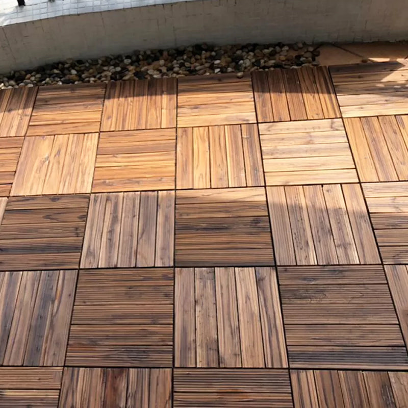 Spruce Rustic Laminate Plank Flooring Scratch Resistant Laminate Flooring Brown 53.8 sq ft. - 55 Pieces Clearhalo 'Flooring 'Home Improvement' 'home_improvement' 'home_improvement_laminate_flooring' 'Laminate Flooring' 'laminate_flooring' Walls and Ceiling' 6541547