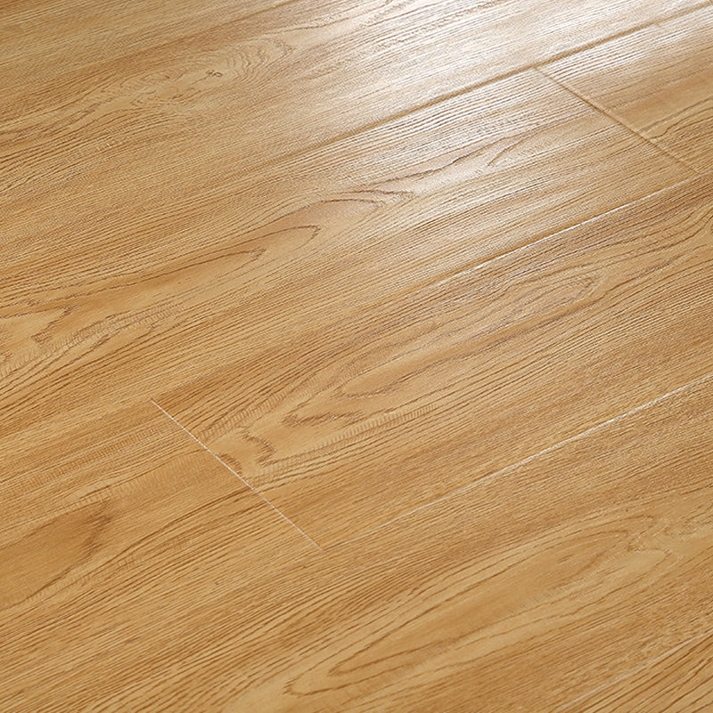 Solid Wood Laminate Floor Modern Style Laminate Floor with Scratch Resistant Turmeric Clearhalo 'Flooring 'Home Improvement' 'home_improvement' 'home_improvement_laminate_flooring' 'Laminate Flooring' 'laminate_flooring' Walls and Ceiling' 6541696