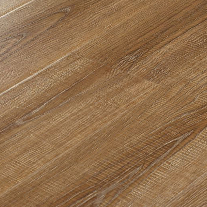 Solid Wood Laminate Floor Modern Style Laminate Floor with Scratch Resistant Brown Yellow Clearhalo 'Flooring 'Home Improvement' 'home_improvement' 'home_improvement_laminate_flooring' 'Laminate Flooring' 'laminate_flooring' Walls and Ceiling' 6541711